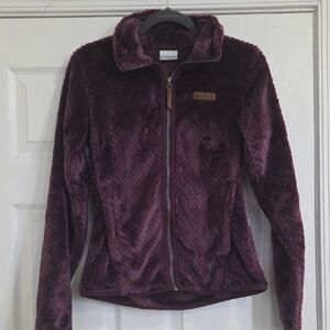Columbia Women's Deep Purple Teddy Jacket